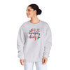 Feliz Naughty Dog' Funny Christmas Crewneck Sweatshirt