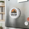 Cape Coral Lawn Care Custom Brand Design | Refrigerator Magnet Bottle Opener