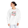 Feliz Naughty Dog' Funny Christmas Crewneck Sweatshirt