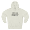 A Diamond is Just a Piece of Charcoal That Handled Stress Exceptionally Well' Motivational Quote | Unisex Premium Pullover Hoodie