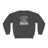 Hold My Drink I Gotta Pet This Dog' Humorous Unisex NuBlend® Crewneck Sweatshirt