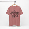 Blooming Eyeball Rose T-Shirt | Traditional Tattoo Art Design Tee