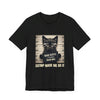 Criminal Cat Mugshot T-Shirt | Catnip Made Me Do it | Naughty Kitty Graphic Tee