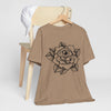 Blooming Eyeball Rose T-Shirt | Traditional Tattoo Art Design Tee