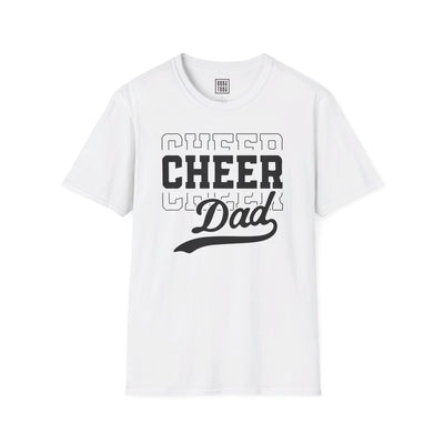 Cheer Dad' Athlete Support T-Shirt | Gift For Cheerleading Parent