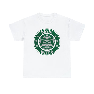 Basic Witch Starbucks Parody T-Shirt - Hocus Pocus Style