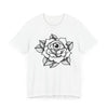 Blooming Eyeball Rose T-Shirt | Traditional Tattoo Art Design Tee