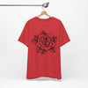 Blooming Eyeball Rose T-Shirt | Traditional Tattoo Art Design Tee