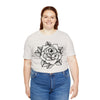 Blooming Eyeball Rose T-Shirt | Traditional Tattoo Art Design Tee