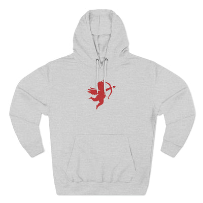 Cupid Silhouette Valentine Graphic | Valentine's Day Hoodie | Cupid's Arrow Design