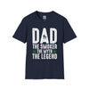 Funny Dad Smoker T-Shirt | "The Smoker, The Myth, The Legend" Tee | Humorous Weed Graphic Shirt | Unique Father's Gift