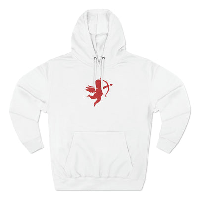 Cupid Silhouette Valentine Graphic | Valentine's Day Hoodie | Cupid's Arrow Design