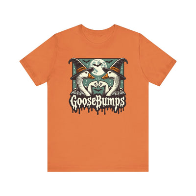 "GooseBumps" T-Shirt | Fist-Bumping Geese Funny Graphic T-Shirt