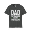 Funny Dad Smoker T-Shirt | "The Smoker, The Myth, The Legend" Tee | Humorous Weed Graphic Shirt | Unique Father's Gift