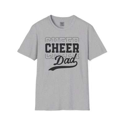 Cheer Dad' Athlete Support T-Shirt | Gift For Cheerleading Parent