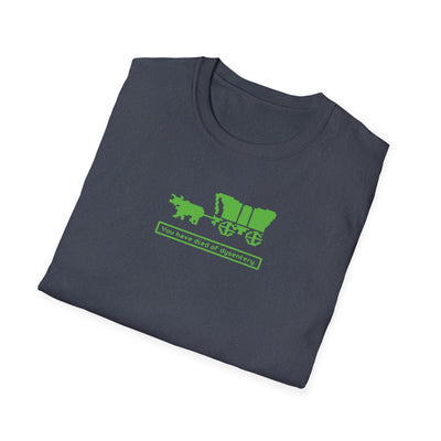 You Have Died of Dysentery T-shirt | Oregon Trail Video Game Classic Tee