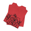 Blooming Eyeball Rose T-Shirt | Traditional Tattoo Art Design Tee