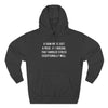 A Diamond is Just a Piece of Charcoal That Handled Stress Exceptionally Well' Motivational Quote | Unisex Premium Pullover Hoodie