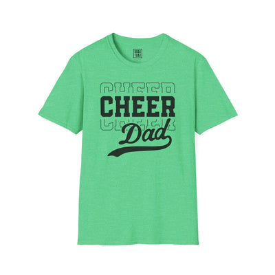 Cheer Dad' Athlete Support T-Shirt | Gift For Cheerleading Parent