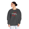 Feliz Naughty Dog' Funny Christmas Crewneck Sweatshirt