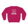 Hold My Drink I Gotta Pet This Dog' Humorous Unisex NuBlend® Crewneck Sweatshirt