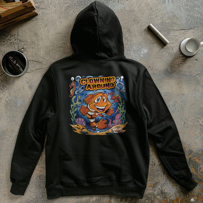 Zip-Up Clowning Around Hoodie