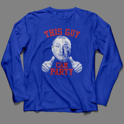 Long-Sleeve This Guy Can Party T-Shirt