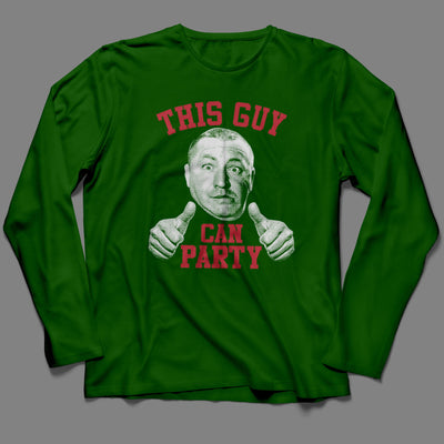 Long-Sleeve This Guy Can Party T-Shirt