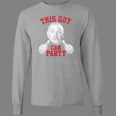 Long-Sleeve This Guy Can Party T-Shirt