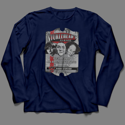 Long-Sleeve 'Nyuklehead’s Garage T-Shirt