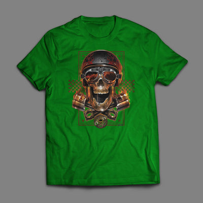 Biker Skull T-Shirt