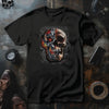 Glowing Cyborg Skull T-Shirt