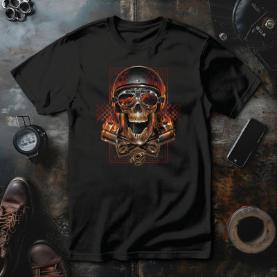 Biker Skull T-Shirt