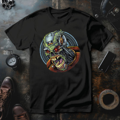 Cyborg Skull T-Shirt