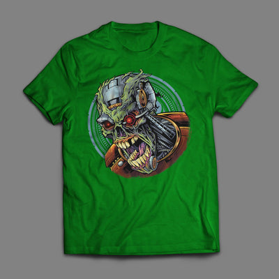 Cyborg Skull T-Shirt