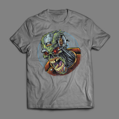 Cyborg Skull T-Shirt