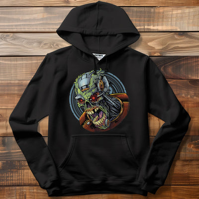 Cyborg Skull Hoodie