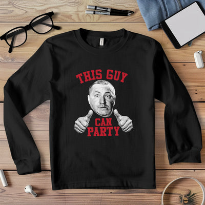 Long-Sleeve This Guy Can Party T-Shirt