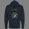 Zip-Up Pot Head Hoodie