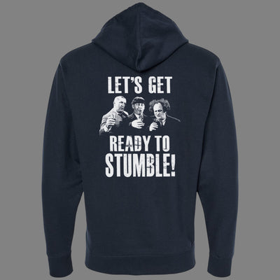 Zip-Up Let's Get Ready to Stumble Hoodie