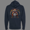 Zip-Up Day of the Dead, Sugar Skull Hoodie