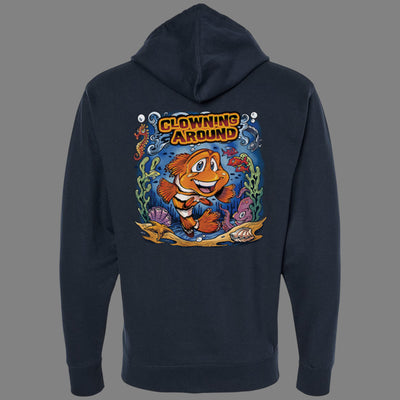 Zip-Up Clowning Around Hoodie