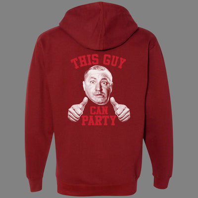 Zip-Up This Guy Can Party Hoodie