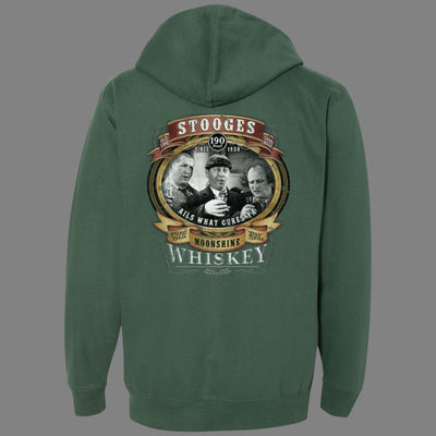 Zip-Up Stooges Moonshine Hoodie