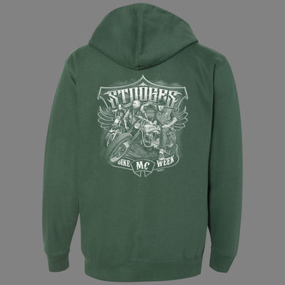 Zip-Up Stooges Bike Week Hoodie