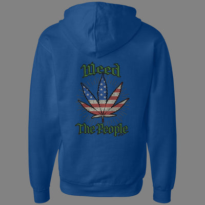 Zip-Up Weed the People Hoodie