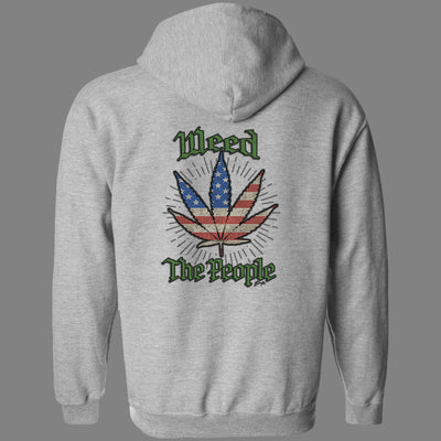 Zip-Up Weed the People Hoodie