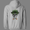 Zip-Up Pot Head Hoodie