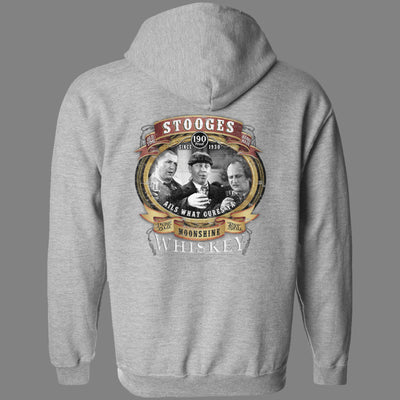 Zip-Up Stooges Moonshine Hoodie