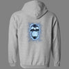 Zip-Up Electric Skull Hoodie